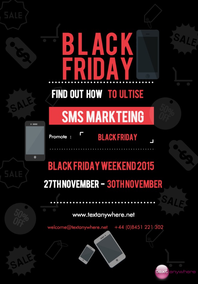 How to use SMS marketing for Black Friday 2015