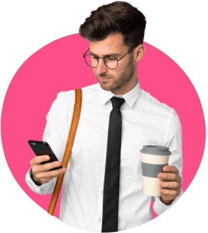 TextAnywhere man supercharging retail sales with SMS on his phone image